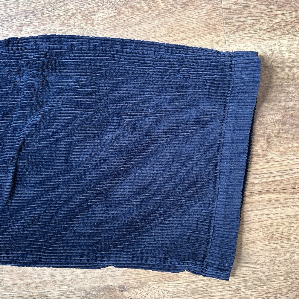 Marine Layer Women's Navy Blue Allison Corduroy Trousers 100% Cotton Size Small - Picture 5 of 7